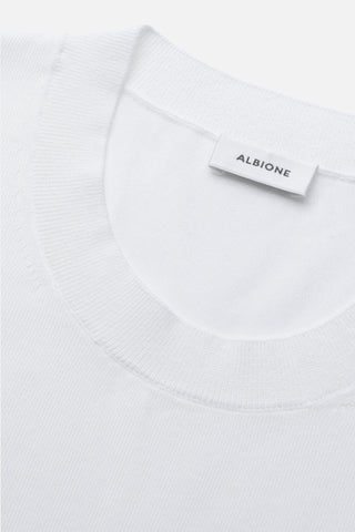 T-SHIRT LUCA 23-1 WHITE  - Fashion  from Albione - Just 230 zł! Shop Now at Albione
