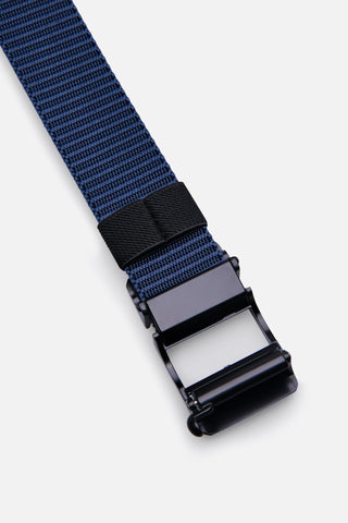 BELT ZKW0454 3,65 CM BLACK/NAVY MATT BLACK  - Fashion  from Albione - Just 99 zł! Shop Now at Albione
